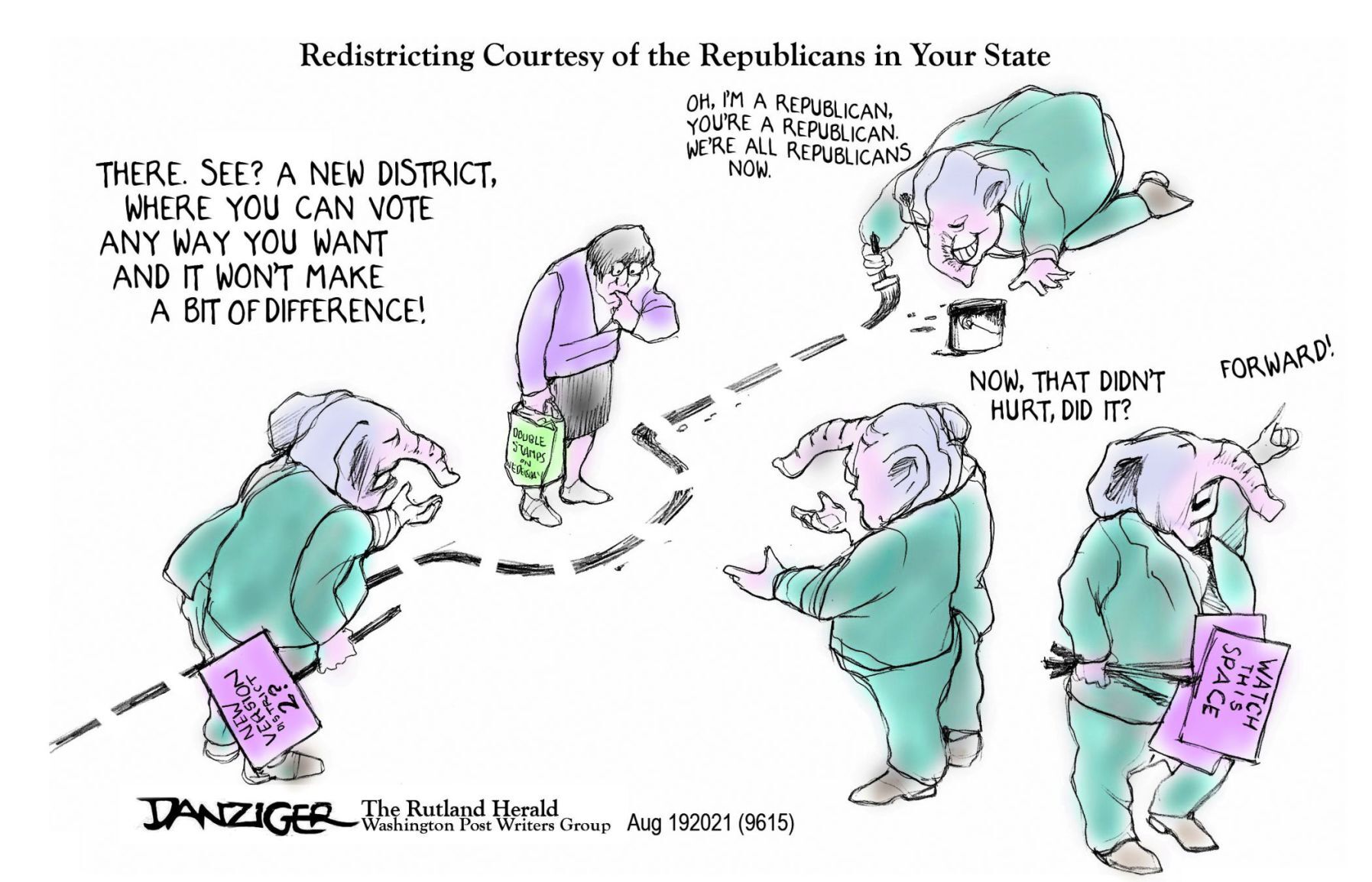 Jeff Danziger cartoon